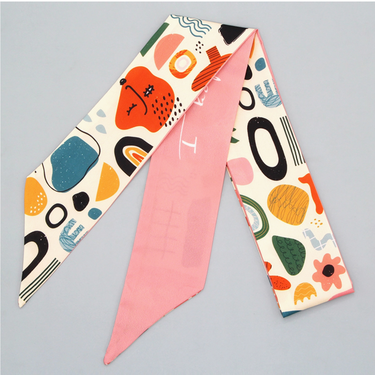 Colorful Inspirations Twilly Scarf